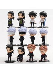 12kpl Jujutsu Kaisen Geto Suguru Satoru Gojo Itadori Yuji Okkotsu Yuta Figures Display Q Version Desktop Dolls hinta ja tiedot | Pienoismallit | hobbyhall.fi