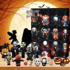 Halloween-nukke Advent -kalenteri sisältää 24 lahjaa joulun lähtölaskentaan hinta ja tiedot | Joulukoristeet | hobbyhall.fi