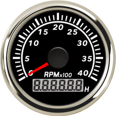 (4KBS) 52 mm:n kierroslukumittarin kierroslukumittari 0-3000 rpm 0-4000 rpm 0-6000 rpm 0-8000 rpm punaisella taustavalolla 9-32 V moottoripyöräpakettiautojen aluksille hinta ja tiedot | Moottorin varaosat | hobbyhall.fi