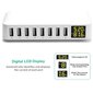 Multi 8-porttinen USB-pikalaturi pöytäpuhelimen laturi Charing station HUB Iphone 14 Samsung Xiaomi hinta ja tiedot | Puhelimen laturit | hobbyhall.fi