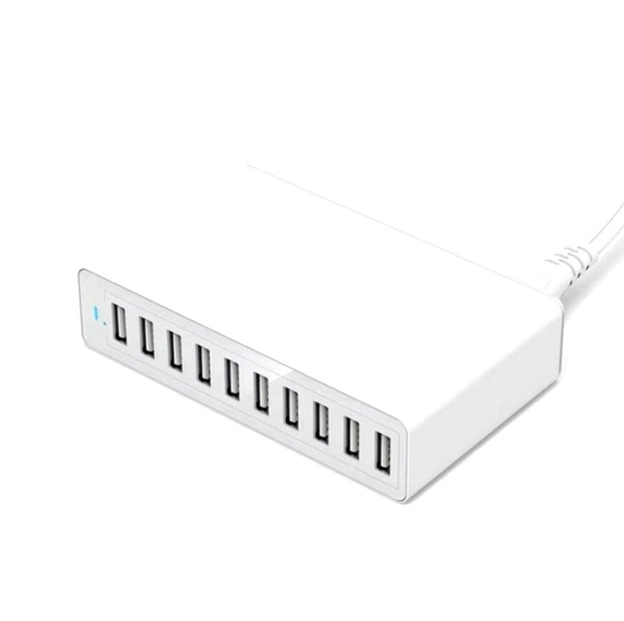 60W 10ports pikalataus Latausasema telakkakaapeli iphone ipad iPod Samsung PC Kindle Multi laturi hinta ja tiedot | Puhelimen laturit | hobbyhall.fi