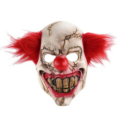 Halloween Latex Mask Scary Clown Mask Joulun kauhunaamio Bar Party Props hinta ja tiedot | Joulukuuset ja kranssit | hobbyhall.fi