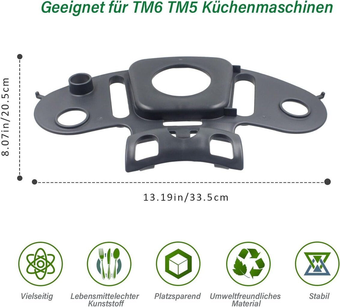 Organisatorinen tuki Thermomix TM6/TM5 -lisävarusteille – kansien/lastien/vatkainten/puhdistusharjojen jne. Monitoiminen tuki hinta ja tiedot | Kotitaloustarvikkeet | hobbyhall.fi