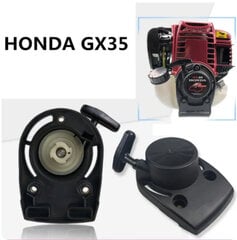 Rekyylikäynnistin Honda GX35 GX35NT GX 35 NT 140HHT35S HHT35S Bensiinimoottorin generaattorille Vesipumppu Ruohonleikkuri hinta ja tiedot | Ruohonleikkurit | hobbyhall.fi