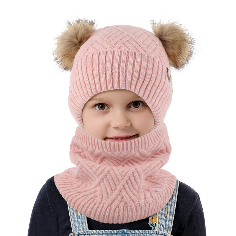 3 Pack Kids Talvi Fleece Lämmin Neulottu Hattu Käsineet Huivi Paksu Fleece Vuorattu Hiihtohattu Pom Pom Kaulalla Lämpimät Rukkaset Pojille Tytöille Harmaa kolmiosainen puku hinta ja tiedot | Miesten hatut, huivit ja käsineet | hobbyhall.fi