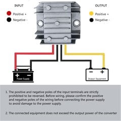 36V 48V - 12V muunnin 10A 120W DC-DC -porrasmuunnin 20-60V -12V jännitesäädin IP68 vedenpitävä jännitteenmuunninmoduulimuuntaja autoon hinta ja tiedot | Muuntimet ja invertterit | hobbyhall.fi