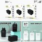 150W Super nopea laturi 6 porttia USB Type-C PD nopea lataus Pikalataus 3.0 sovitin Xiaomi IPhone Samsung hinta ja tiedot | Puhelimen laturit | hobbyhall.fi