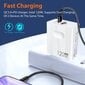 120W nopea laturi USB tyyppi C PD kaapeli Nopea lataus Pikalataus 3.0 sovitin iPhone Xiaomi Samsung hinta ja tiedot | Puhelimen laturit | hobbyhall.fi