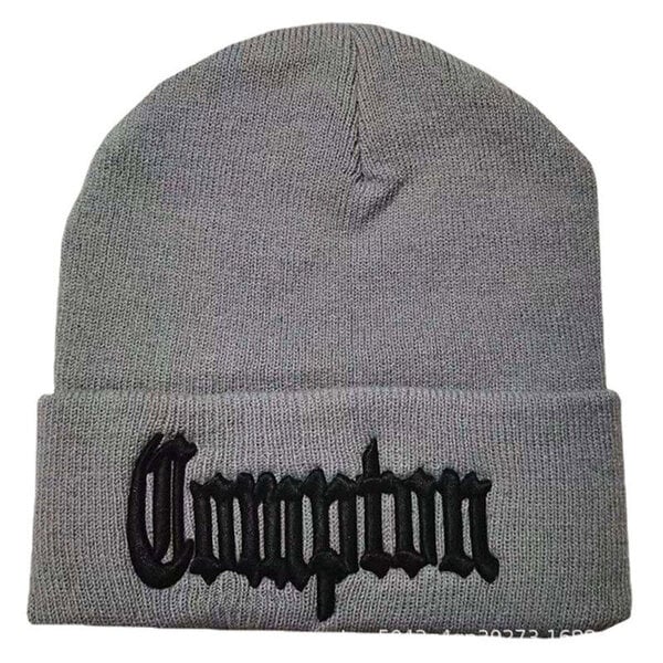 (-Harmaa)New West Beach Gangsta Nwa Compton Talvi Pidä lämpimänä Muoti Pipot Neulottu Konepelti Skullies Lippalakit Hip hop Gorros Knit Ski Hat