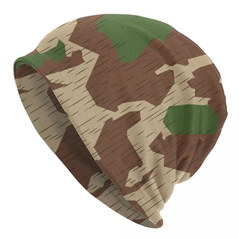 (Pipot-8)Military Camo Naamiointi Army Konepellit Hatut Cool Knitting Hat Naisille Miehille Talvi Lämmin Skullies Pipot Lippikset hinta ja tiedot | Naisten päähineet | hobbyhall.fi