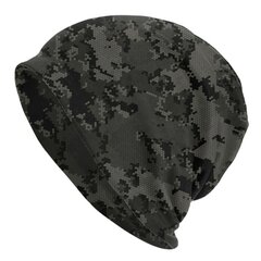 (Pipot-5)Military Camo Camouflage Army Bonnet Hatut Viileä Neulehattu naisille Miehille Talvi Lämmin Skullies Pipot Lippalakit hinta ja tiedot | Naisten päähineet | hobbyhall.fi