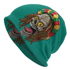 (Beanies Hat-12)Rasta Colors Reggae Star Bonnet Hatut Cool Knitting Hat naisille Syksy Talvi Lämmin Jamaican Pride Skullies Pipot Lippikset hinta ja tiedot | Naisten päähineet | hobbyhall.fi