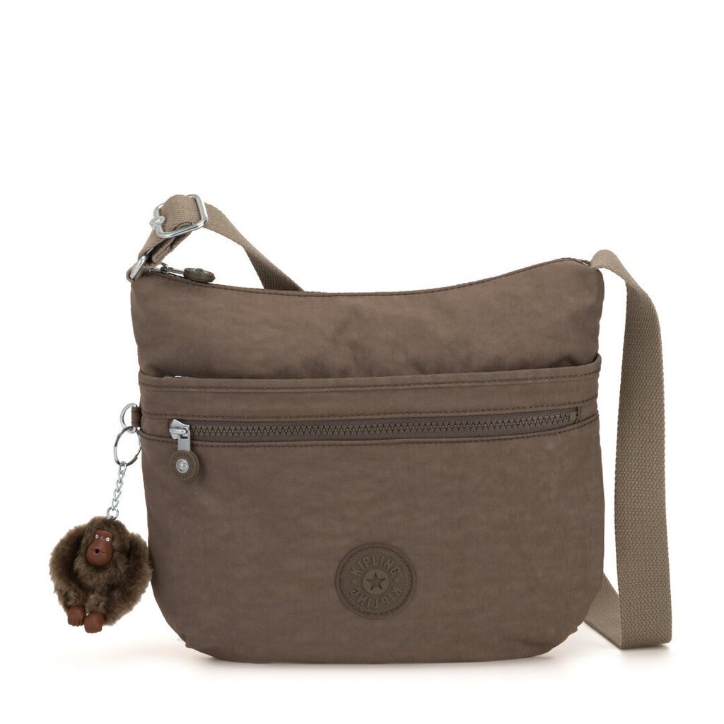 Kipling Arto -olkalaukku, beige hinta ja tiedot | Naisten käsilaukut | hobbyhall.fi