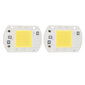 2 kpl LED COB -siru Tehokas ohjain ilman integroitua SMD-lamppuhelmiä Valotehokas Flip COB-lamppuhelmi Kylmävalo 20W hinta ja tiedot | Retkilamput | hobbyhall.fi