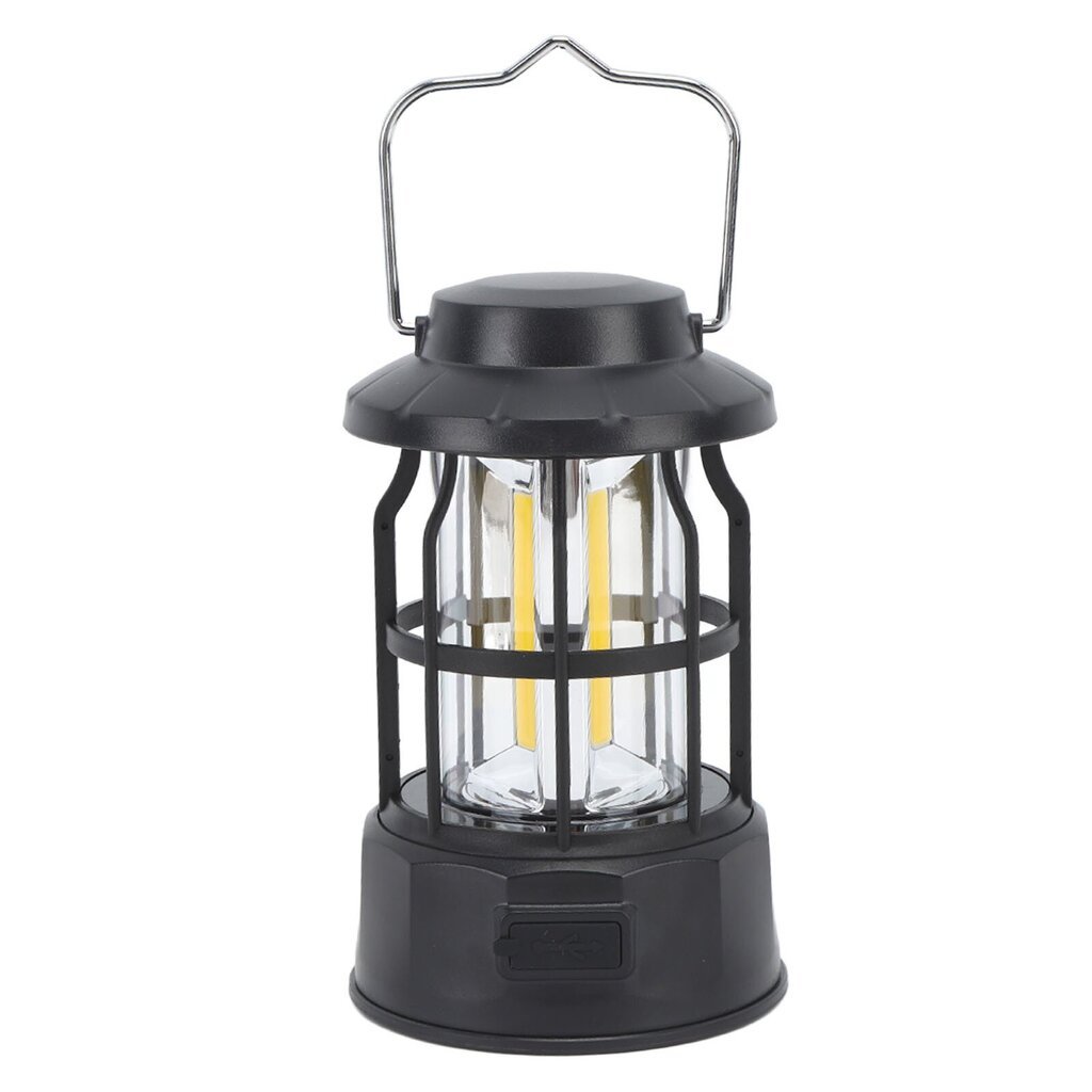 Ladattava LED Camping Lyhty Retro Kannettava Camping Lyhty Survival Light Ladattava Valo Riippuva Valaisin Ulkovalaisin hinta ja tiedot | Retkilamput | hobbyhall.fi