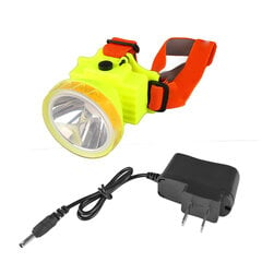 Outdoor Head Lamp Vahva Kevyt Vedenpitävä 3000mAh ladattava otsalamppu retkeilyyn US Plug 100?250V hinta ja tiedot | Retkilamput | hobbyhall.fi