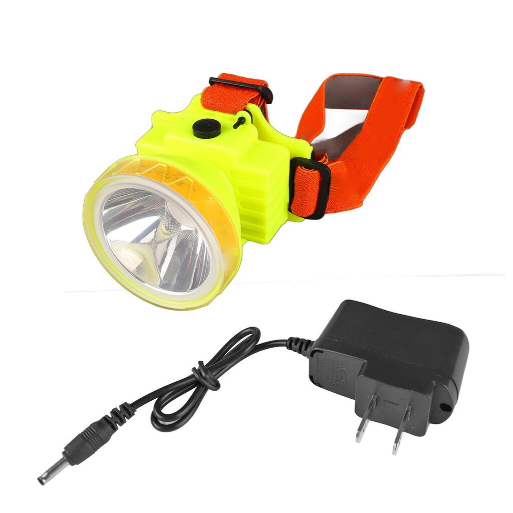 Outdoor Head Lamp Vahva Kevyt Vedenpitävä 3000mAh ladattava otsalamppu retkeilyyn US Plug 100?250V hinta ja tiedot | Retkilamput | hobbyhall.fi