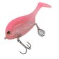 Lure Soft Bait PVC Joustava Vivid Motion Pehmeä syötti paljeteilla Sea Water Rivers Pinkille hinta ja tiedot | Kalanrehu | hobbyhall.fi