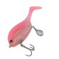 Lure Soft Bait PVC Joustava Vivid Motion Pehmeä syötti paljeteilla Sea Water Rivers Pinkille hinta ja tiedot | Kalanrehu | hobbyhall.fi