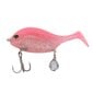 Lure Soft Bait PVC Joustava Vivid Motion Pehmeä syötti paljeteilla Sea Water Rivers Pinkille hinta ja tiedot | Kalanrehu | hobbyhall.fi