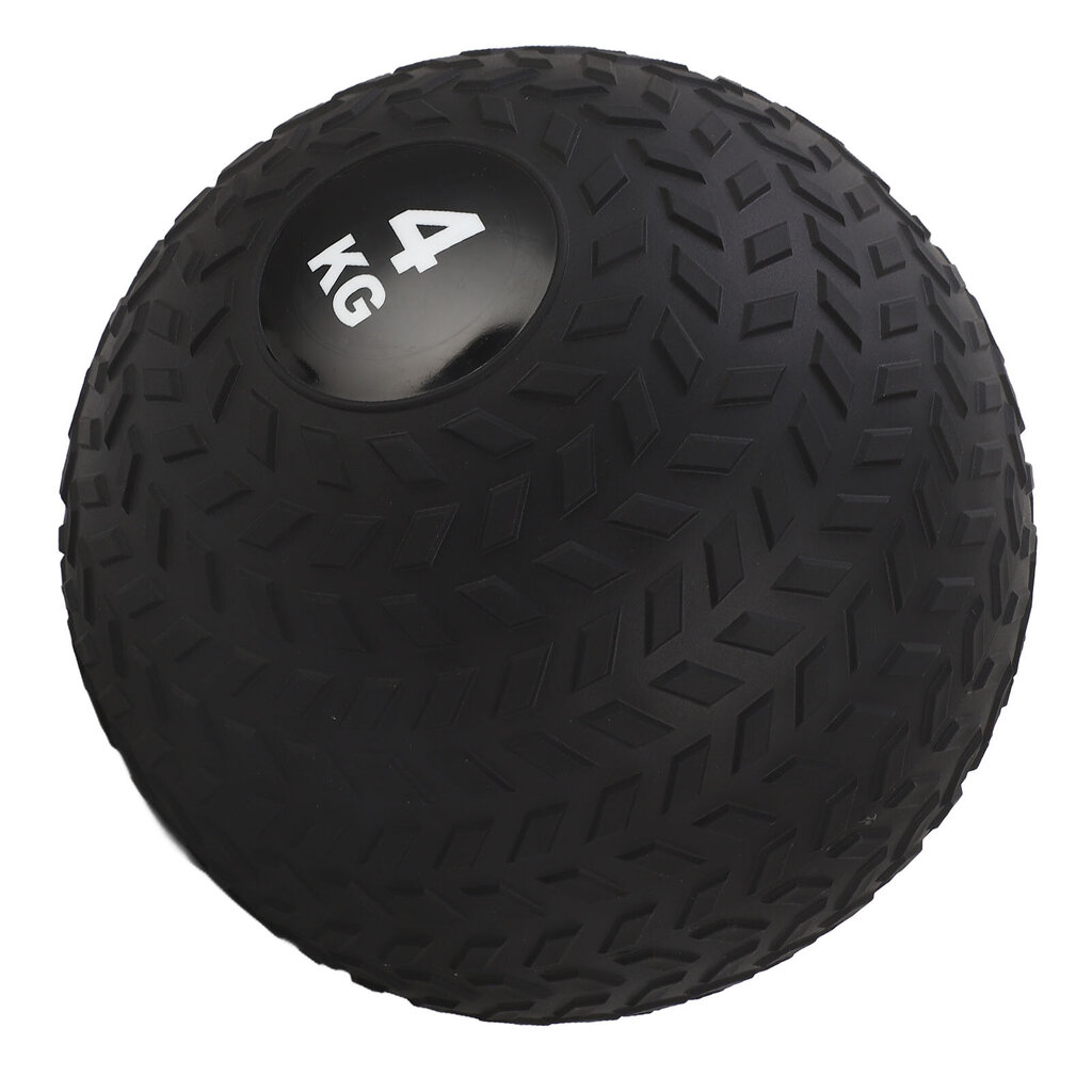 Lääkepallot PVC-hiekkapallo Rengas Gravity Ball Fyysinen harjoituspallo lyömiseen pomppivaan heittoon musta 4kg 23cm hinta ja tiedot | Kuntokeskukset | hobbyhall.fi