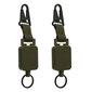 2 kpl Easy Pull Buckle Avaimenperä Olecranon Solki Joustava Pikakiinnitys Solki Avaimenperä laukkuhousuille Army Green hinta ja tiedot | Vuorikiipeilyvarusteet | hobbyhall.fi