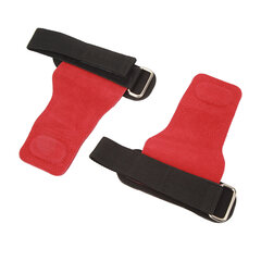 1 pari painonnostokahvat Double Cowskin Deadlifts Pull Up Nostokäsineet Tarvikkeet Gymnastic Fitnessille Red hinta ja tiedot | Kuntokeskukset | hobbyhall.fi