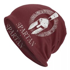 (Pipot-9) Sparta Skull Spartan Warrior Bonnet Hatut Hip Hop Neulottu Hattu Naisille Miehille Talvi Lämmin Skullies Pipot Lippikset hinta ja tiedot | Naisten päähineet | hobbyhall.fi