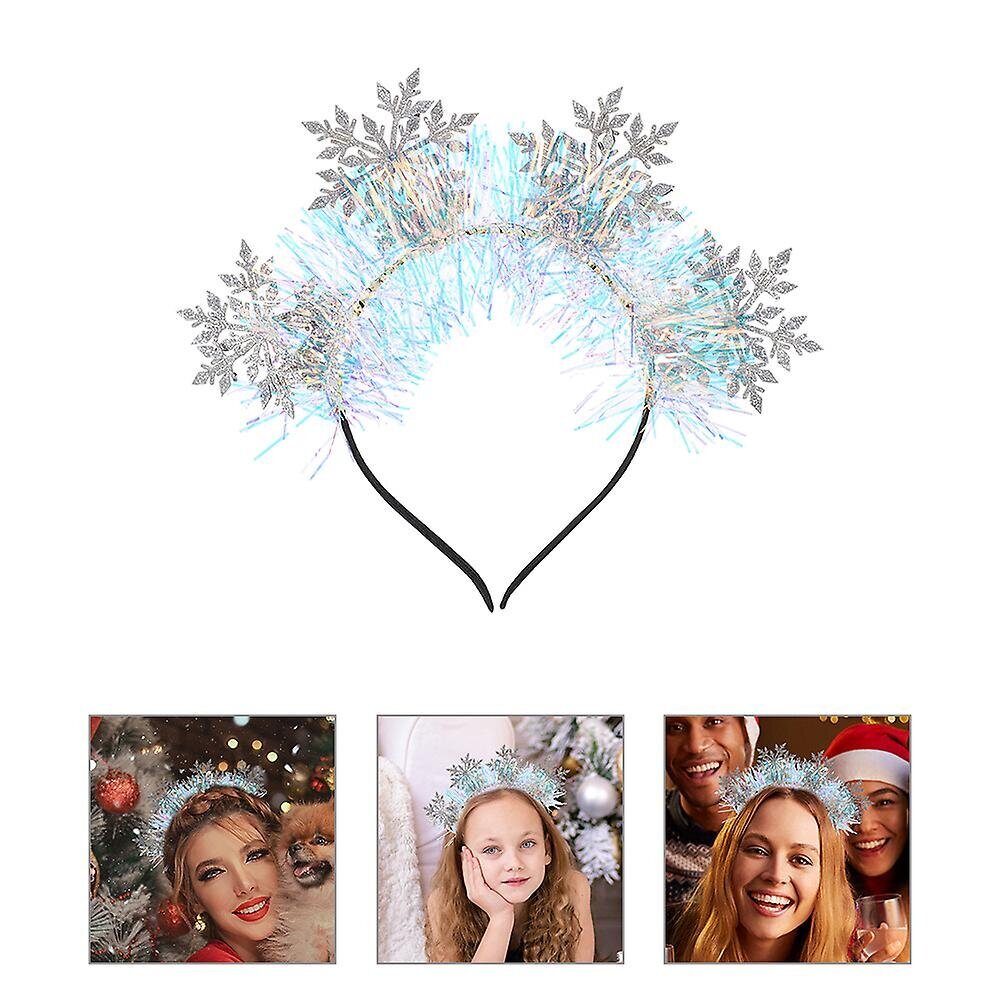 3 Kpl Xmas-Pääpanta Snowflake-Pääpanta Glitter-Pääpanta Koristeellinen Pääpanta Naisille hinta ja tiedot | Hiustarvikkeet | hobbyhall.fi