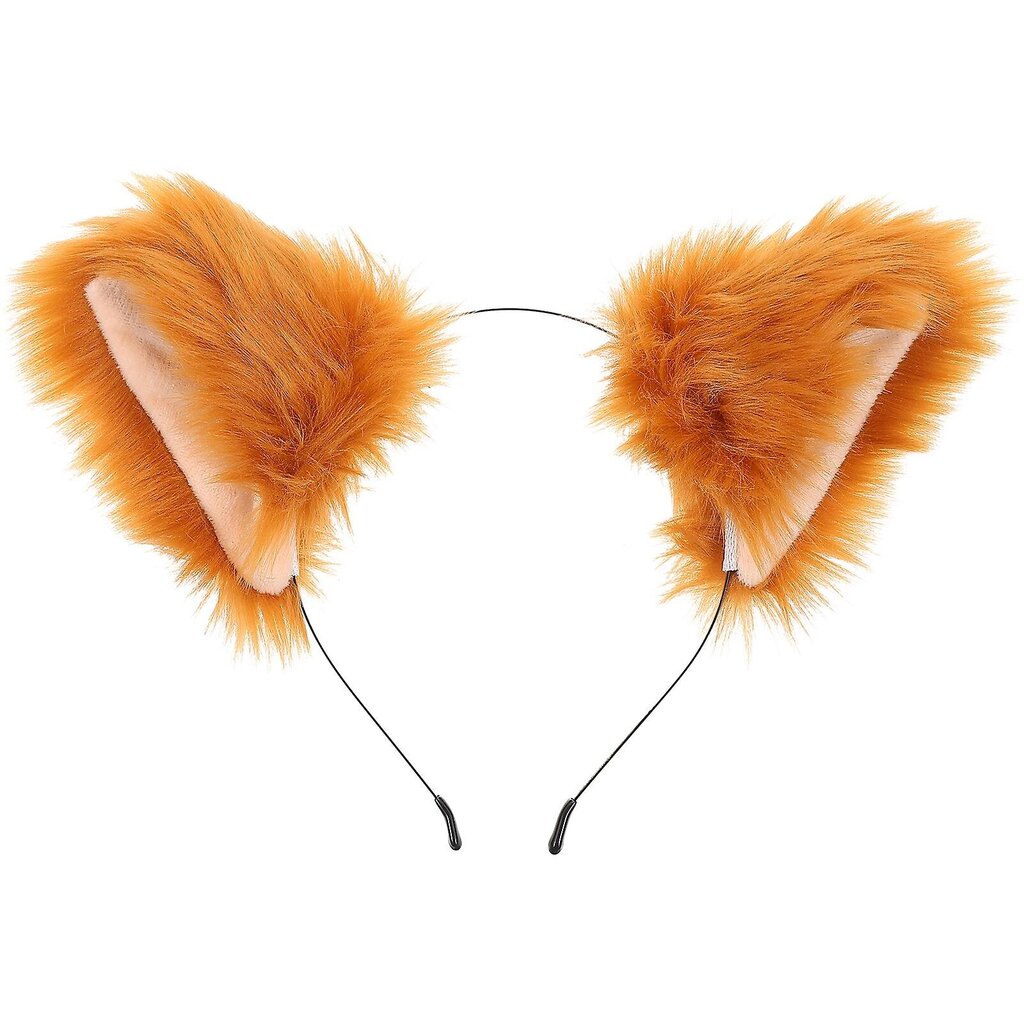 Hair Scrunchies Naisten Hiukset Eläinten Korvapanta Jungle Animal Hair Band Cosplay Animal Ear -Hiuspanta Fox Ear -Pääpanta hinta ja tiedot | Hiustarvikkeet | hobbyhall.fi