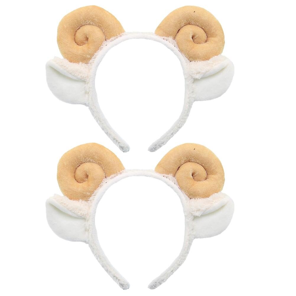 2 Kpl Cintillos De Navidad Beauty Sheep Headband Sheep Headband Lanb Head Band Festival -Pääpanta hinta ja tiedot | Hiustarvikkeet | hobbyhall.fi