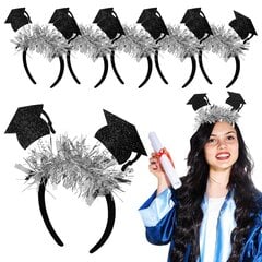 6 Kpl Graduation Cap -Päänauhat Grad Cap -Pääpanta Valmistuneiden Pääpanta Juhlapääpanta Prop Grad Party -Suositukset hinta ja tiedot | Hiustarvikkeet | hobbyhall.fi