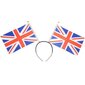 Koristeellinen Brittiläisen Lipun Hiussolki Jousinauha British Festival Party Prop hinta ja tiedot | Hiustarvikkeet | hobbyhall.fi