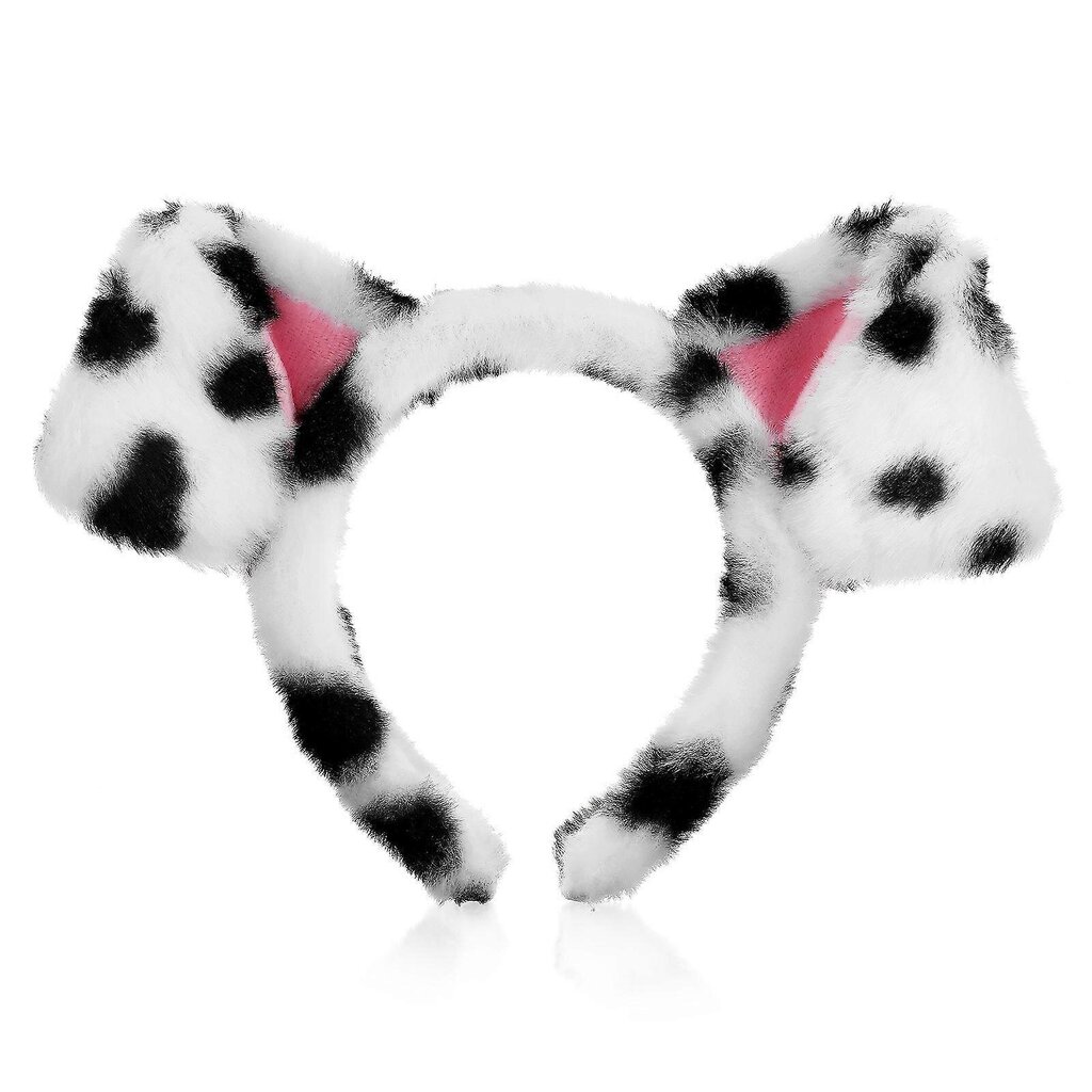 Dalmatian Pääpanta Fuzzy Otsapanta Eläinten Hiuspanta Kasvojenpesupääpanta Koiranpentupääpanta Animal Cosplay -Pääpanta Hauska Pääpanta hinta ja tiedot | Hiustarvikkeet | hobbyhall.fi