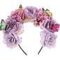 Butterfly Fascinator Päähine Perhonen Kukkainen Pääpanta Teejuhlapuku Päähine hinta ja tiedot | Hiustarvikkeet | hobbyhall.fi