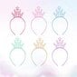 12 Kpl Scrunchies Girls Star Head Hoop -Hiussolki Holiday-Pääpanta Star Crown -Jouluinen Hiuspanta hinta ja tiedot | Hiustarvikkeet | hobbyhall.fi