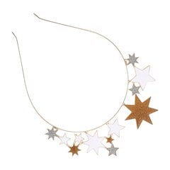 Tyttöjen Asusteet Glitter Star -Otsakangat Tähdet Goddess New Year -Päähineet Tähtikristalli Tekojalokivi Tiara Tähtinauhat Naiset hinta ja tiedot | Hiustarvikkeet | hobbyhall.fi