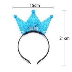 5 Kpl Meikkihiusklipsit Led Tiara Led-Pääpanta Glitter-Pääpanta Kiiltävä Pääpanta hinta ja tiedot | Hiustarvikkeet | hobbyhall.fi