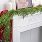 2kpl Christmas Norfolk Pine Garland - 6 Ft Dense Real Touch Pine Garland Ornament - Realistinen keinotekoinen mänty viherkasvi seppeleet joululomalle Vaippa takkapöytä kodin sisustus hinta ja tiedot | Joulukuuset ja kranssit | hobbyhall.fi