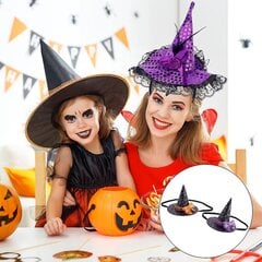 2 Kpl Halloween-Hiusnauhat Päähineet Suloiset Noitahattujen Hiustarvikkeet hinta ja tiedot | Hiustarvikkeet | hobbyhall.fi