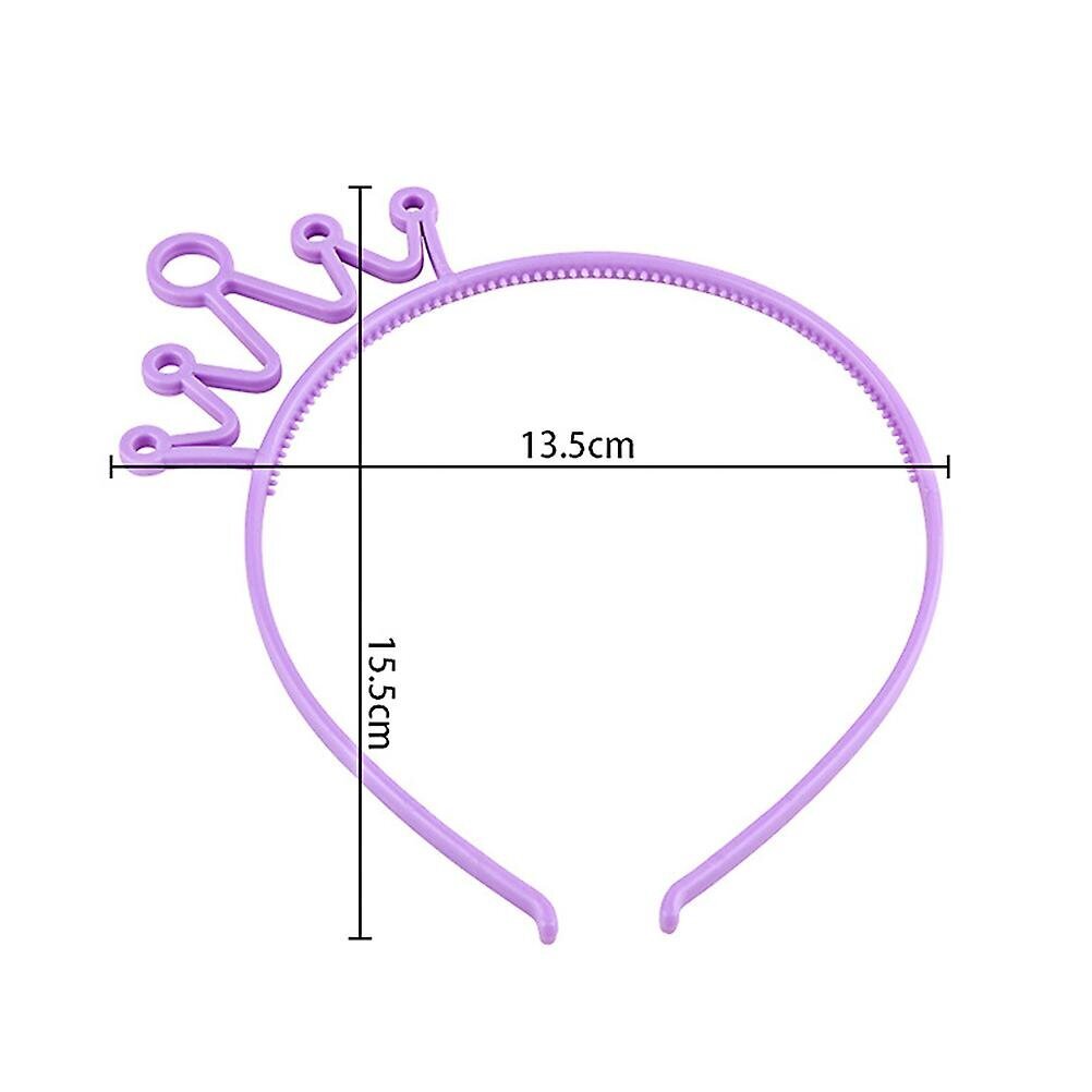 24 Kpl Muovinen Kruunupääpanta Lasten Koristeellinen Päähine Suloinen Kruunukuvioinen Hiusnauha Luovat Hiusrenkaat Lasten Juhlatarviketarvikkeet (Keltainen, Pur hinta ja tiedot | Hiustarvikkeet | hobbyhall.fi