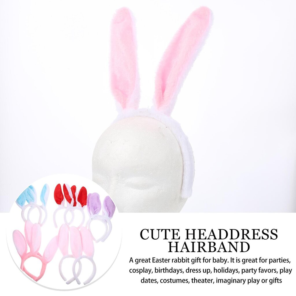 10 Kpl Bunny Ears -Pääpanta Rabbit Ears -Pääpanta Bunny Ear -Pääpanta Pääsiäispupu -Pääpanta Jouluinen Pääpanta hinta ja tiedot | Hiustarvikkeet | hobbyhall.fi