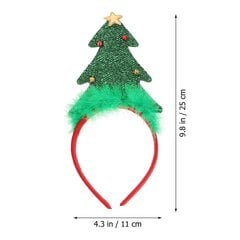 6 Kpl Cintillos De Navidad Elves Juhlahattu Joulujuhlapanta Joulun Päänauhat Valikoima Design Poron Päähine hinta ja tiedot | Hiustarvikkeet | hobbyhall.fi