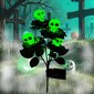 2 kpl Solar Halloween Lights | Green Rose Skull Cemetery -pylväsvalot | Spooky Skull Outdoor -pylväsvalot, Spooky Halloween -koristevalot puutarhoihin ja pihoihin hinta ja tiedot | Koristeet ja tarrat | hobbyhall.fi