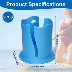 Pack Universal Paddle Board -mukinpidike, monitoiminen mukinpidike Roiskeilta suojaava surffilaudan vesipulloteline ulkokalastusvenetarvikkeille hinta ja tiedot | Koteloiden lisätarvikkeet | hobbyhall.fi