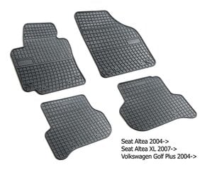 Kumimatot Seat Altea / Altea XL 2004-2015 hinta ja tiedot | Auton kumimatot | hobbyhall.fi