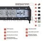 Valonheitin cree LED IP67 7200lm COMBO 12-24V, 1 kpl. hinta ja tiedot | Lisätarvikkeet autoiluun | hobbyhall.fi