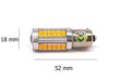 PY21W LED BAU15S 12-24V 1300lm Canbus, oranssi, 1 kpl. hinta ja tiedot | Polttimot | hobbyhall.fi