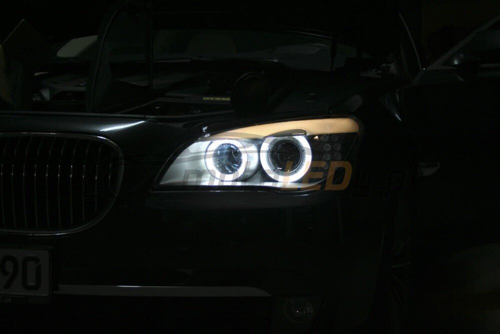 12W LED-lamppu BMW E90, E91 renkaisiin, 2 kpl per sarja. hinta ja tiedot | Polttimot | hobbyhall.fi