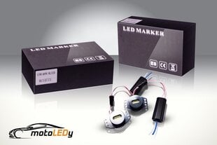 80W LED-lamppuja BMW E90. E91 renkaisiin, 2 kpl sarjassa. hinta ja tiedot | Polttimot | hobbyhall.fi